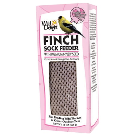 Wild Delight Wild Delight Finch 13 oz Mesh Sock Feeder Bird Feeder 1 ports 383040